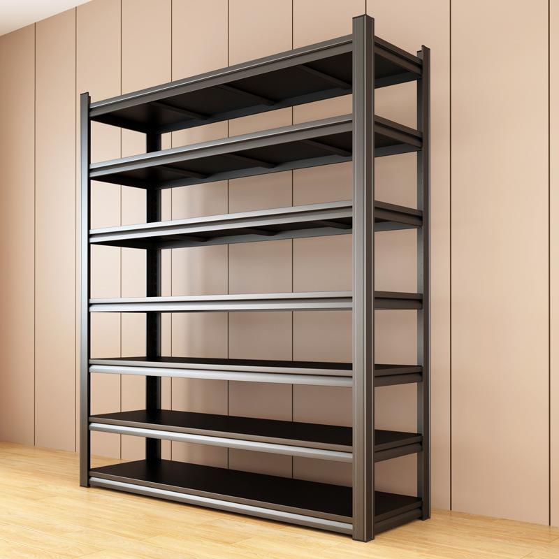 家用置物架钢制货架阳台多层加厚储物架储藏间厨房卧室收纳架架子