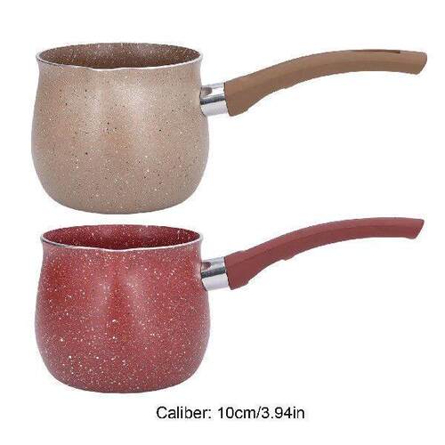 迷你奶锅加热咖啡壶不粘单把手