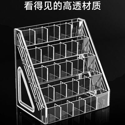 笔架水彩笔容量亚克力格笔筒书桌分面画笔置笔物架大马F9977S85克