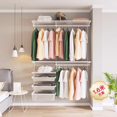 【三个房间3ROOMS】1.6米方案模块化收纳存储置物架小型砌墙衣柜