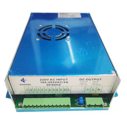 珊星电脑电源盒 开关电源 110V AC INPUT 80-150VAC/5.5A 50/60HZ