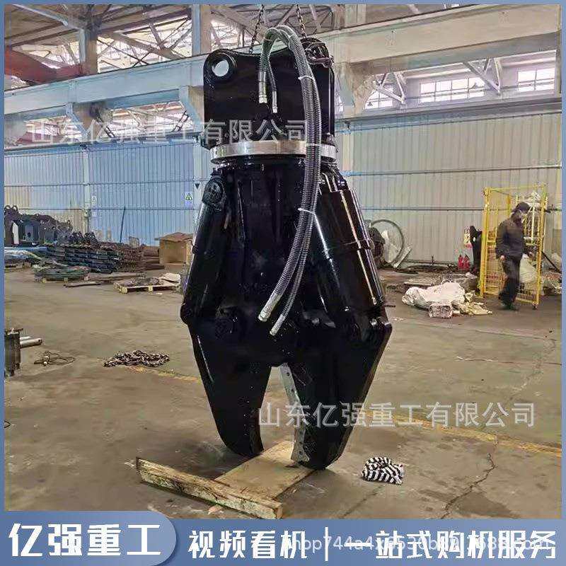 挖掘机双缸液压剪房屋拆除搬迁拆楼破碎钳钢筋混凝土全液压破碎剪