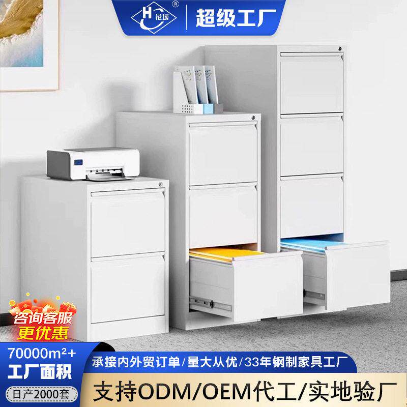 挂捞文件柜公铁皮柜A4FC快劳柜业主合同资料柜储物柜卡箱抽屉柜