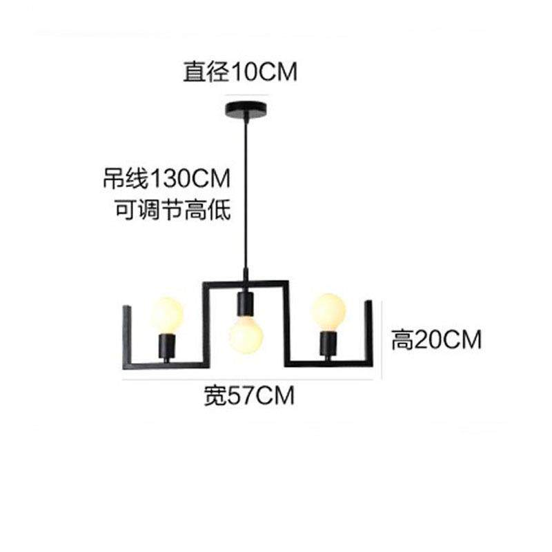 工业风创意个性餐厅吊灯酒吧吧台火锅店咖啡店前台简约现代吊灯具