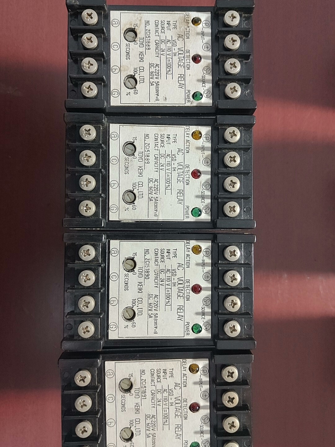 TOYO KEIKI  AC VOLTAGE RELAY
