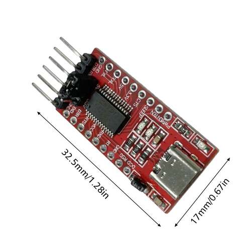 TYPEC USBC转TTL串口 FT232RL模块 升级 下载刷机线中九刷机
