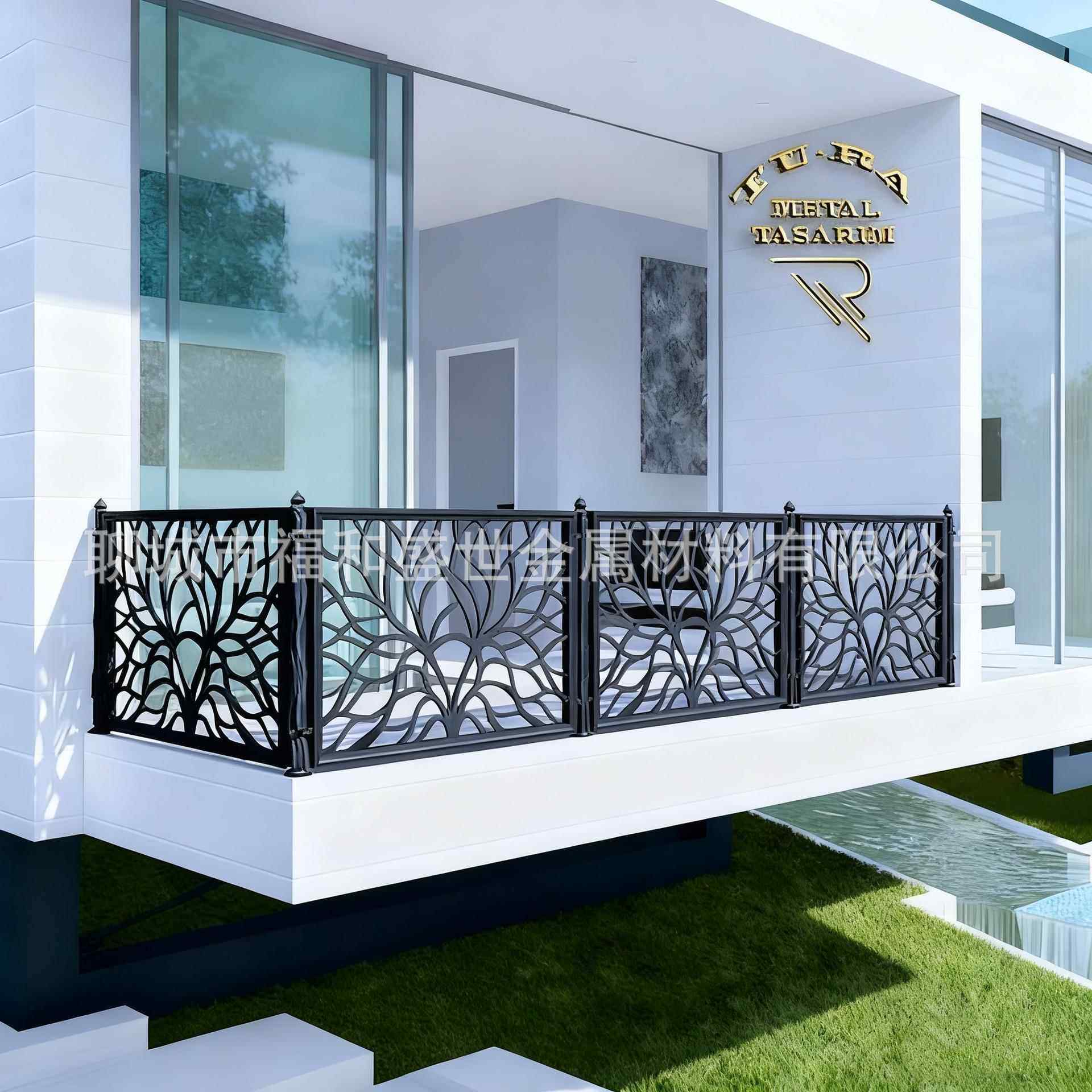 镀锌板切割护栏围栏学校围墙栏杆不锈钢室外围墙栏杆