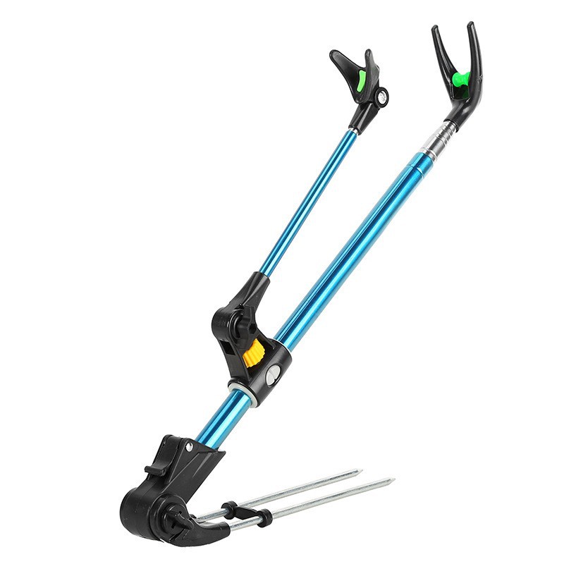 钓鱼炮台支架鱼竿支架杆不锈钢钓箱手杆支架台钓超硬钓椅炮架加粗