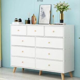 美式斗柜九柜家用卧室储物RRX柜简约美展斗示架式抽屉式美收纳柜