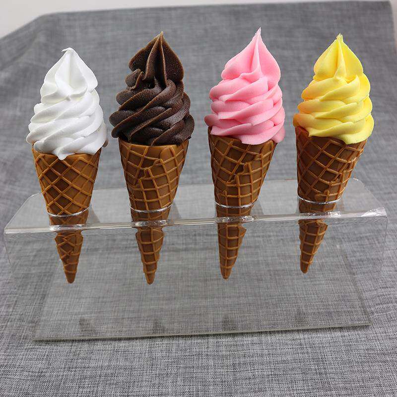 仿真冰淇淋模型 假冰激凌甜筒蛋筒摆件食物食品雪糕装饰拍照道具