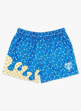 Men’s Swim Trunks with Compression Stretch Beach Shorts wit