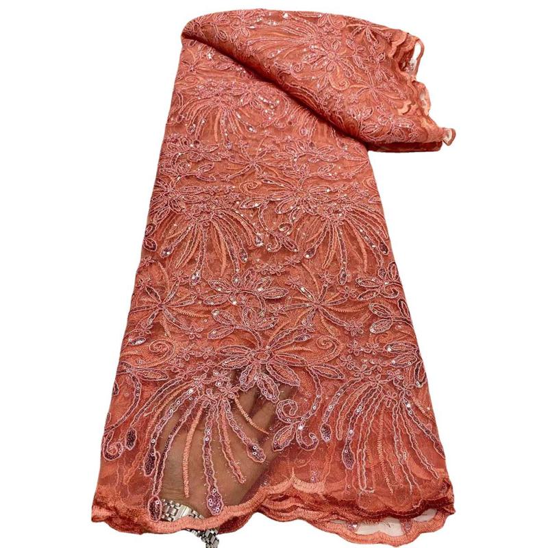 骨水溶珠绣婚纱平时装片绣绳车亮片花边时尚jx2818面料蕾丝绣刺绣