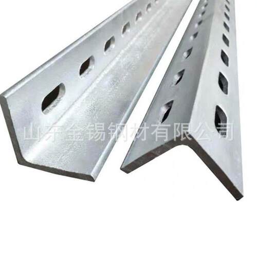 热镀锌角钢30/40/50多孔带孔角铁规格齐全支持加工现货直销