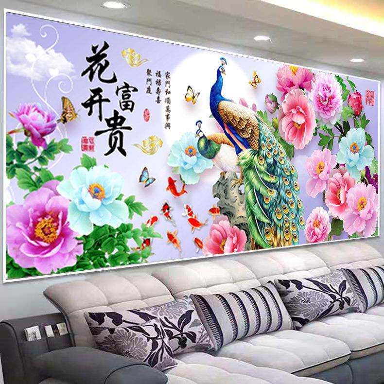 蒙娜丽莎十字绣2021新款客厅毛绒/玩偶/公仔/布