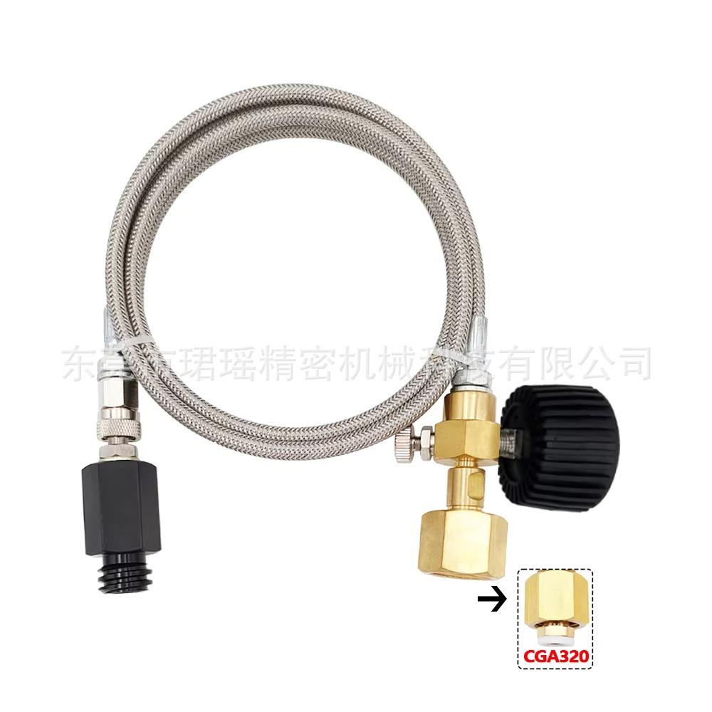 钢编.管苏打水机2气泡水机接过管气接大瓶Cg无品牌/a30和W218软管
