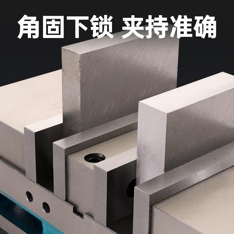 铨丰双向双开口重型平口钳高精密角固式平口钳铣床专用8 6寸台钳