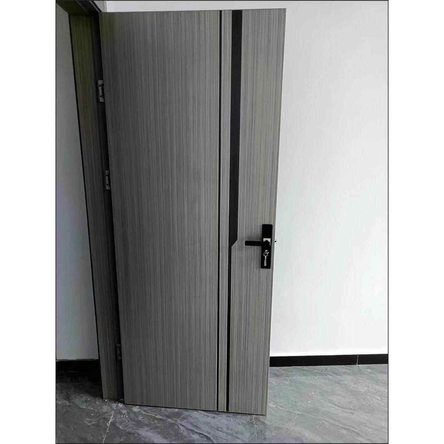 2025新款卧室门全套实木门现代简约碳晶房门农村自建房家用室内门