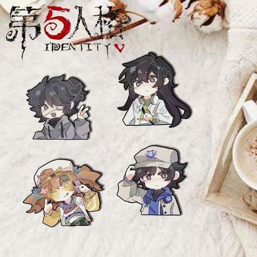 第五人格周边胸针oph战队佣兵啦啦队囚徒古董商学生书包笔袋挂件