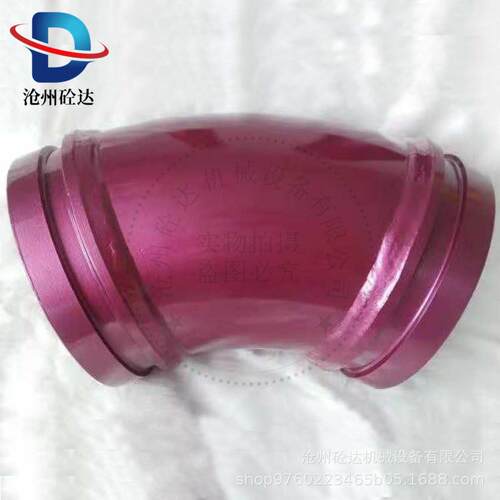 交货及时 三万方 五万方 混凝土输送R180乘90°双层耐磨弯头