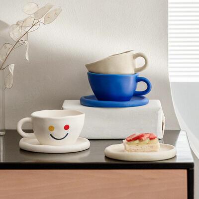 240ml ceramic Nordic Mug latte Kabu coffee cup set