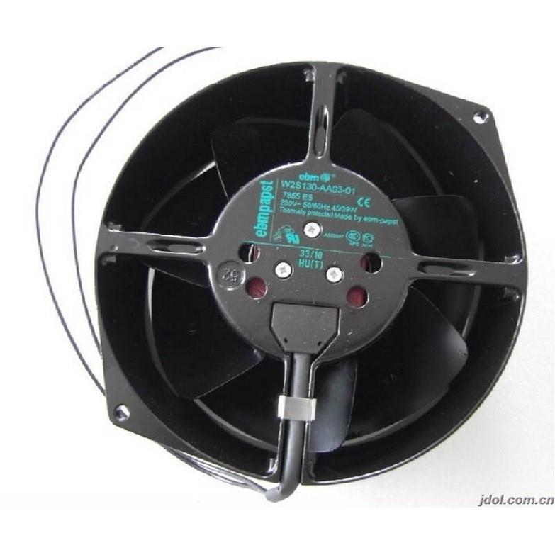 德国 西德 W2S130-AA03-01 230V 45/39W 150*55MM 全金属风机 - 实物图