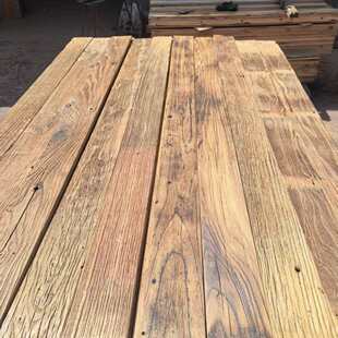 老榆木风化老门板木板片实木 复古木板做旧板材室外木地板