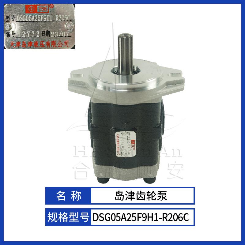 叉车配件叉车齿轮泵岛津原厂液压油泵天津岛津DSG05A25F9H1-R206C