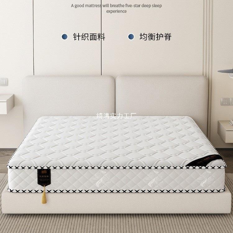 席梦思床垫软硬两用20cm厚1.8米1.5m家用双人经济型椰棕弹簧床垫