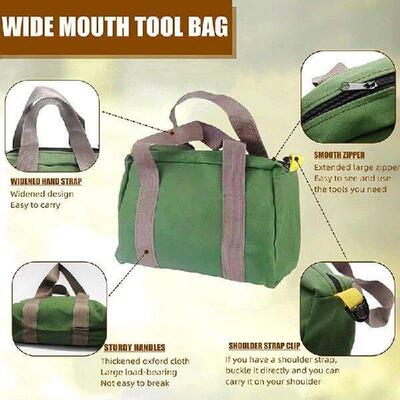 1Pcs Maintenance Tool Bag Large Capacity Portable Strong