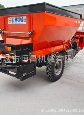 撒扬粪车 粪车三大马力撒肥车自走式轮抛粪撒车ZPD 粪车
