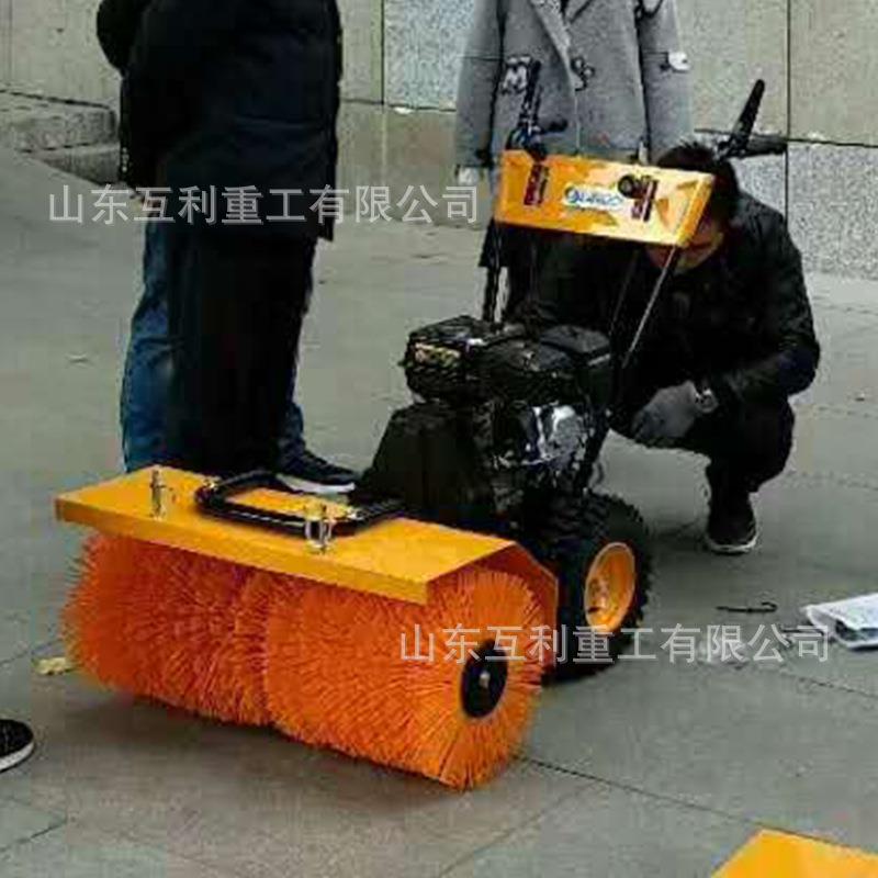 手推式小型扫雪机道路除雪车小区物业清洁小型清雪自走铲抛雪机