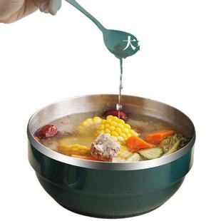 家用不锈钢碗筷单人一套碗碟套装餐具一人食宿舍用学生饭碗盘跨境