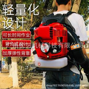 锐尔BBX876四冲程汽油吹风机背负式 大棚吹雪机大功率除尘吹落叶