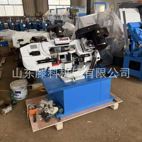 BS-712R小型角度锯床立卧两用金属带锯床角度切割锯床