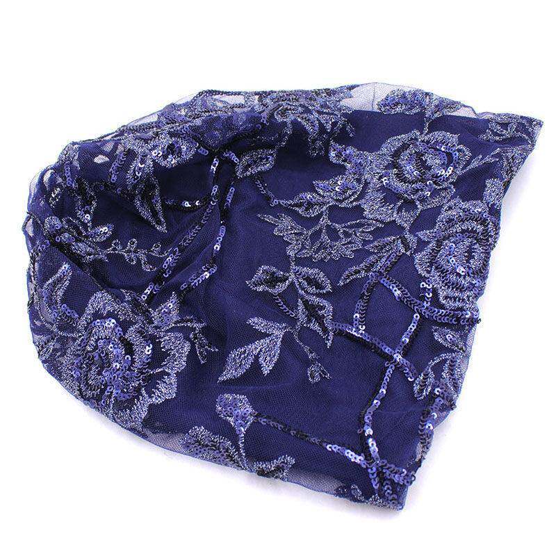 春季26年新春秋季堆堆帽蕾丝头巾帽休闲帽时装帽水钻光头帽0130ed