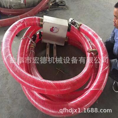 工地沙子水泥软管吸粮机 220V车载电动吸粮机 锯末装卸车吸粮机