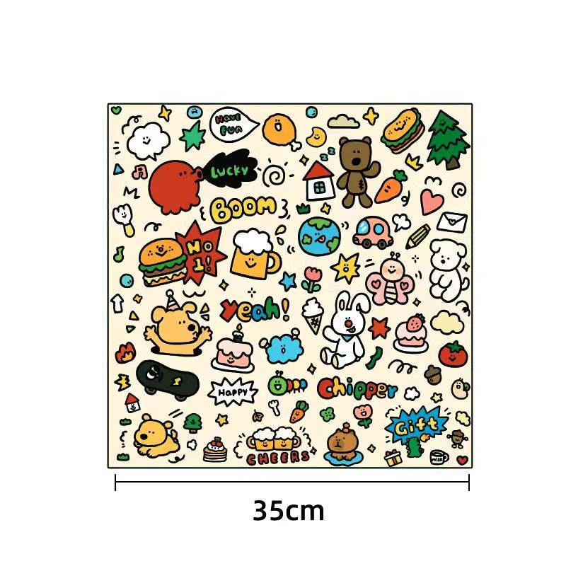 百贴布相机魔术布化妆收纳包袋平板相机包裹便携保护卡通可爱