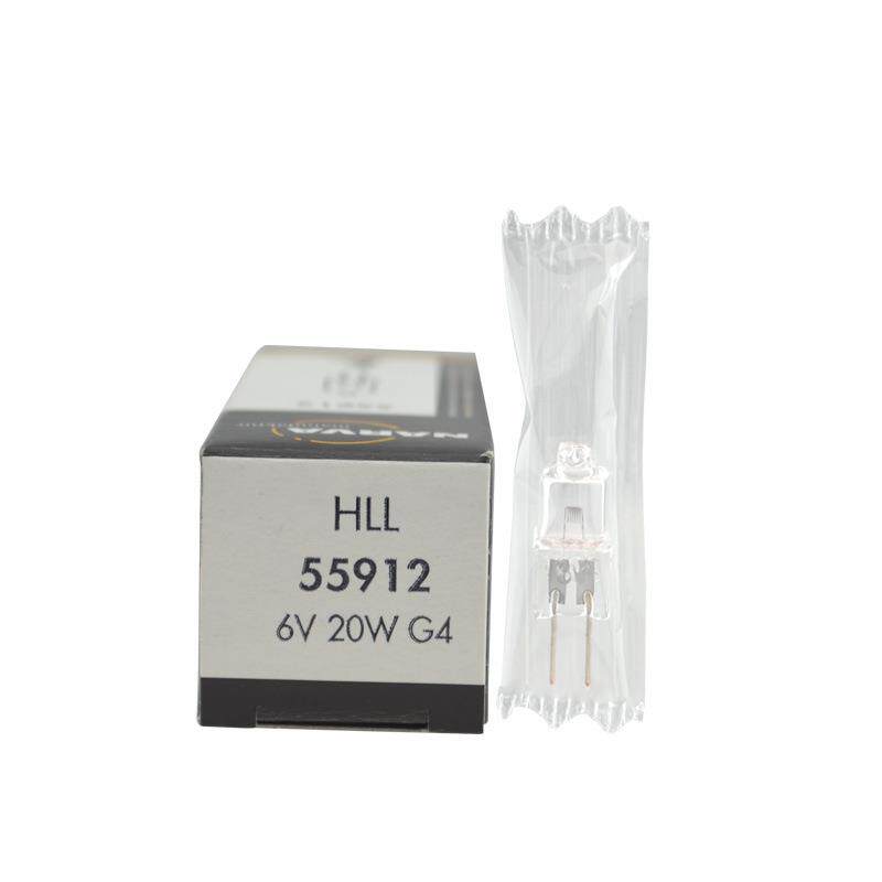 narva灯泡55912HLL6V20W利华卤素米泡光学仪器灯珠