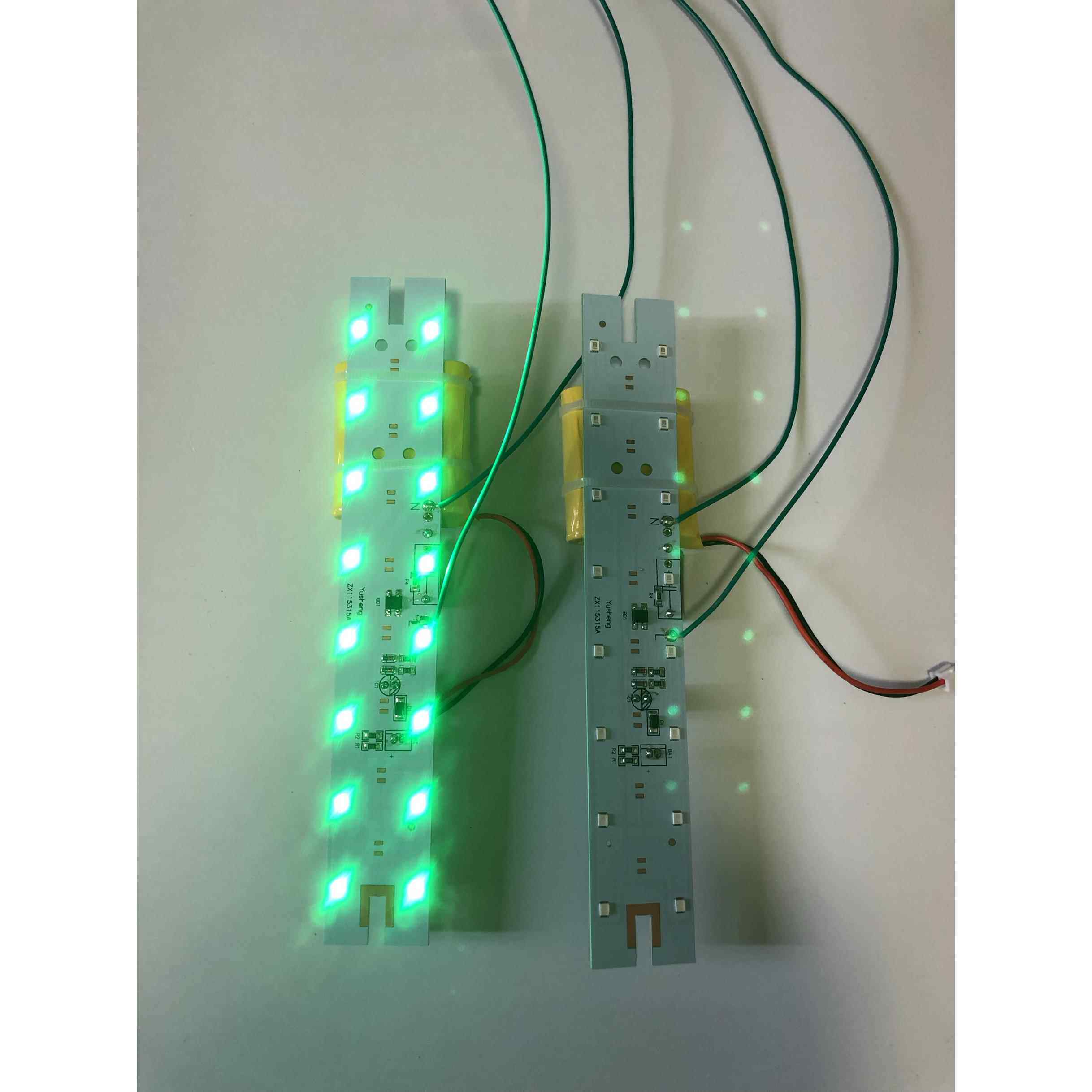 防爆标志灯控制器 安全出口应急电源装置线路板带电池LED灯珠灯条