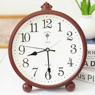 闹钟老人专用静音大数字时钟现代简约学生桌面客厅卧室床头台钟