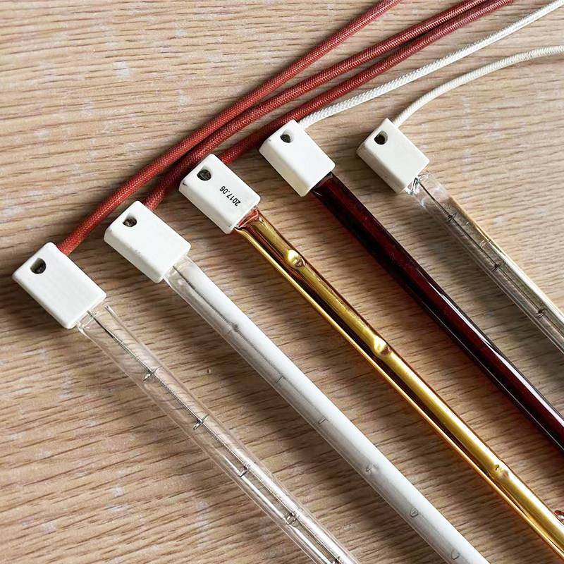 PET塑料吹瓶机用真空钨丝红外线灯管电热管加热管220V包邮