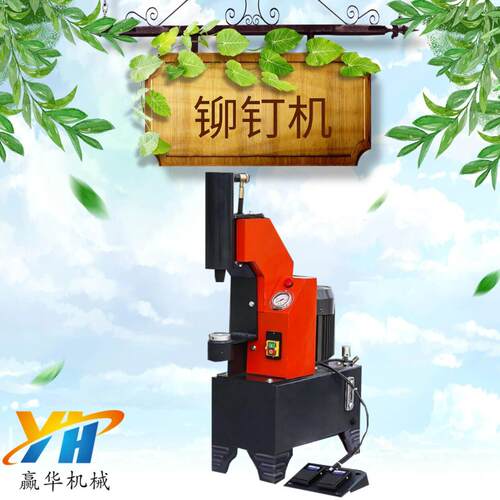 立式刹车片铆片机 刹车蹄片铆钉机 电动液压冲铆机投铆机