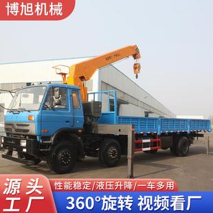 2吨小型工程建筑随车吊多地形60度旋转吊臂液压小吊车 跨境热卖