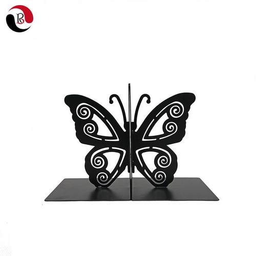 书立支架创意桌面办公蝴蝶挡书板可伸缩学生书夹复古简约书靠