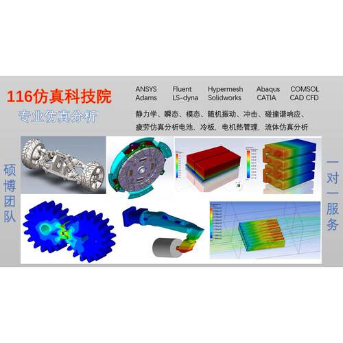 代做ANSYS/Adamas/fluent/abaqus/lsdyna/comsol/有限元彷真分析