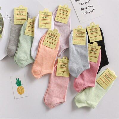 Adult female boat socks female shallow cut socks女浅口短袜