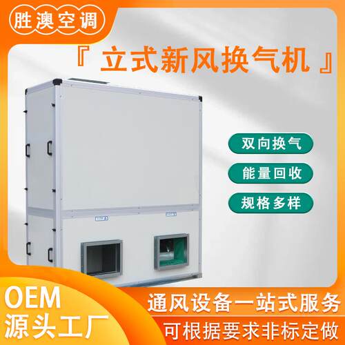 立式新风换气机商用新风系统空调机组恒温恒湿除尘大风量空调机组
