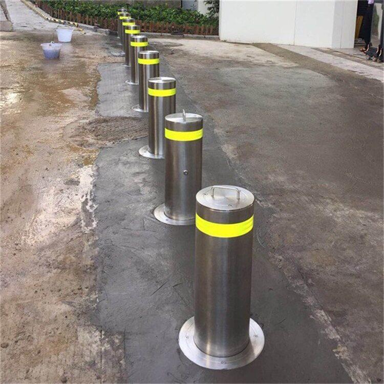 中拓 全自动升降桩 升降路桩半自动 固定式路桩