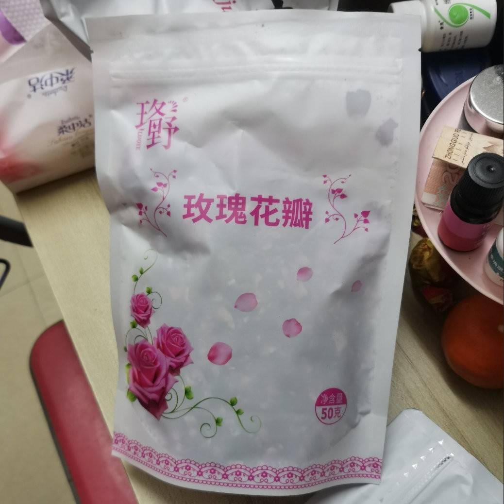 新货珞野食用玫瑰花瓣平阴做阿胶糕冰粉食品级食用烘焙商用玫瑰醋