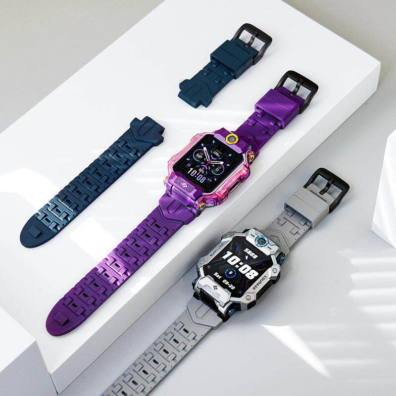 适用小天才电话手表表带Z7 Z8通用Z6配件螺丝杆少年版儿童手表带